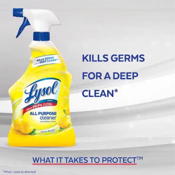 Lysol Lysol Lemon Scent All Purpose Cleaner Liquid 32 oz - 1920075352