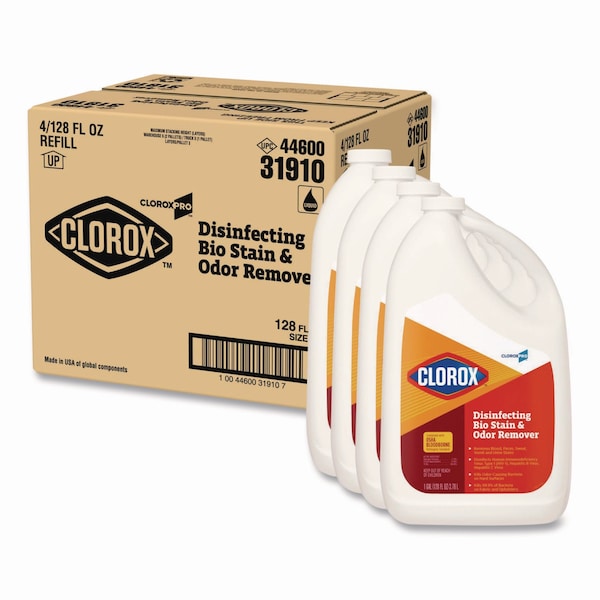 Clorox Cleaners & Detergents, 128 oz. Refill Bottle, Fragranced, 4 PK - 31910
