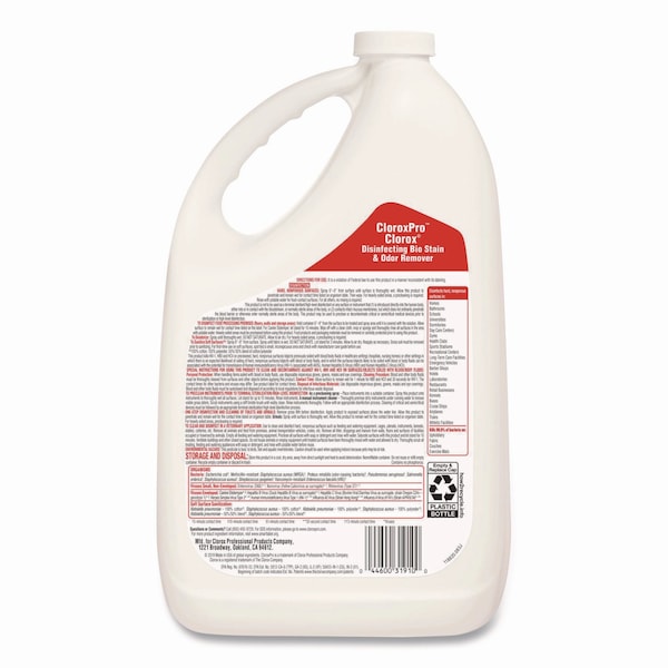 Clorox Cleaners & Detergents, 128 oz. Refill Bottle, Fragranced, 4 PK - 31910