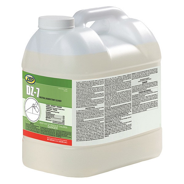 Zep Neutral Disinfectant Cleaner, 2.5 gal. Jug, Pleasant - 752059