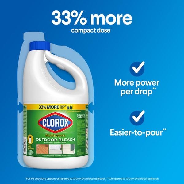 Clorox Clorox Pro Results Regular Scent Outdoor Bleach 81 oz - 32438