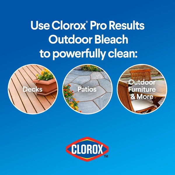 Clorox Clorox Pro Results Regular Scent Outdoor Bleach 81 oz - 32438