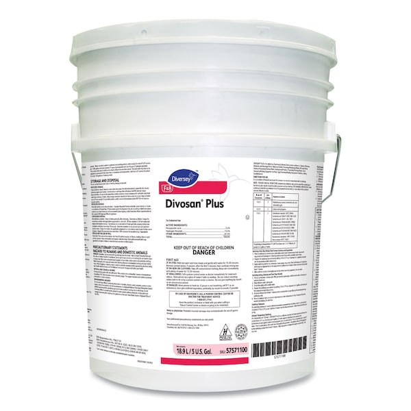 Diversey Cleaners & Detergents, Pail, Acetic Acid - 57571100