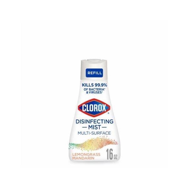 Clorox Disinfectant Refill, 16 Oz. Lemongrass Mandarin, 6 PK - 60155