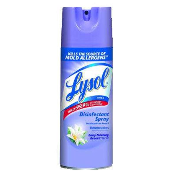 Lysol 12.5 oz Aerosol Disinfectant Spray Early Morning Breeze - 80833