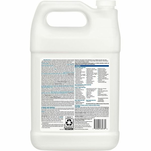 Clorox Cleaner and Disinfectant, 1 gal. Jug, Unscented, 4 PK - 68978