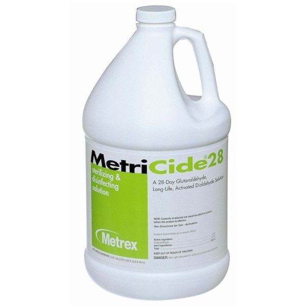 Metricide 28 Glutaraldehyde High-Level Disinfectant, 1 Gallon Jug - 328994