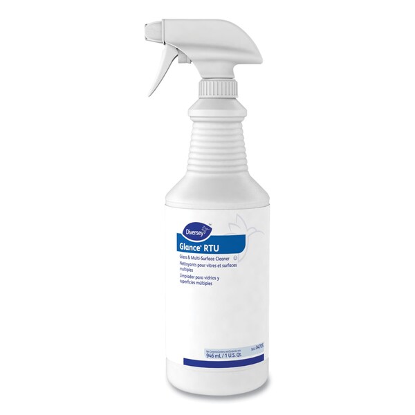 Diversey Cleaners & Detergents, Spray Bottle, Original, Blue, 12 PK - 4705
