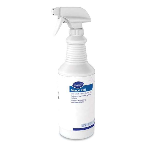 Diversey Cleaners & Detergents, Spray Bottle, Original, Blue, 12 PK - 4705