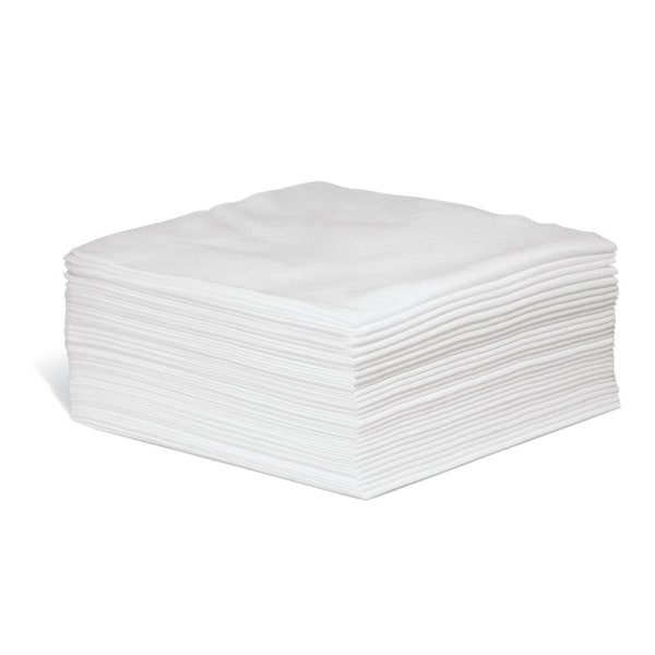 Pig PIG PR100 Disposable Polishing & Wiping Cloths 300 wip/case, 25 wip/pkg, 12 pkg/case 13" L x 13" W - WIP455