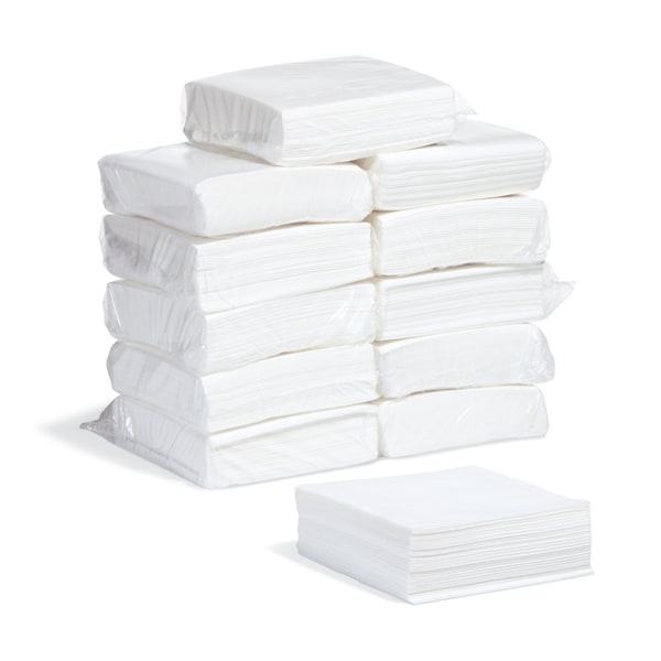 Pig PIG PR100 Disposable Polishing & Wiping Cloths 300 wip/case, 25 wip/pkg, 12 pkg/case 13" L x 13" W - WIP455