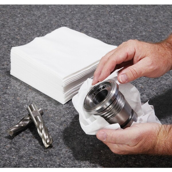 Pig PIG PR100 Disposable Polishing & Wiping Cloths 300 wip/case, 25 wip/pkg, 12 pkg/case 13" L x 13" W - WIP455