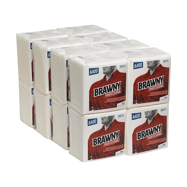 Georgia-Pacific Disposable Wipes, 13" x 13", 16 Pack, 50 Sheets/ Pack - 29215