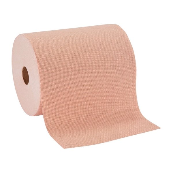 Georgia-Pacific Dry Wipe Roll, Super Heavy Absorbency, 250 ft Continuous Roll, Double Recreped (DRC), Orange, 6 Pack - 20067