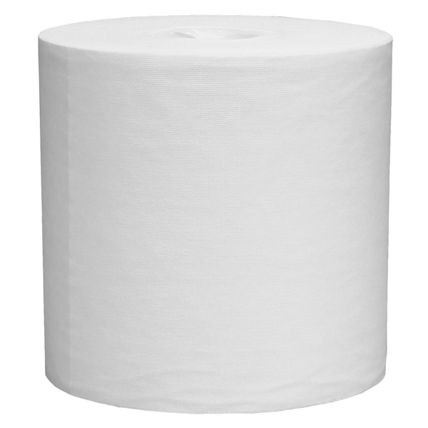 Kimberly-Clark Professional WypAll General Clean L20 Medium Cleaning Cloths (47758), Center-Pull Rolls, White, 2-Ply, 3 Rolls - 47758