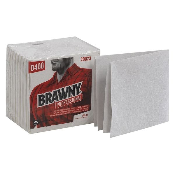 Georgia-Pacific Disposable Wipes, 13" x 12-1/2", 18 Pack, 65 Sheets/ Pack - 20023