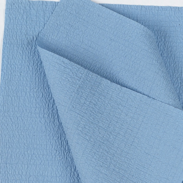 Kimberly-Clark Professional WypAll General Clean X60 Multi-Task Cleaning Cloths (35411), Small Roll, Blue, 130 Sheets / Roll - 35411