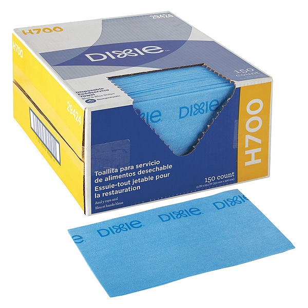 Georgia-Pacific Wiper Brawny Dnamax 1/4Fld, PK150 - 29424