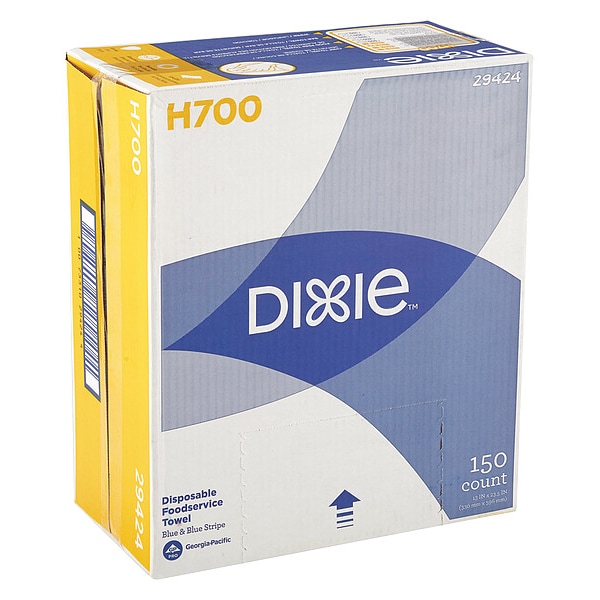 Georgia-Pacific Wiper Brawny Dnamax 1/4Fld, PK150 - 29424