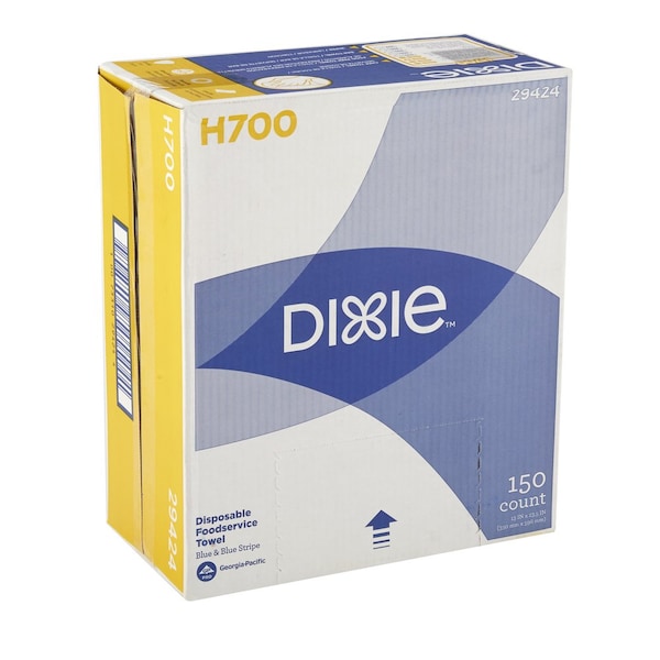 Georgia-Pacific Wiper Brawny Dnamax 1/4Fld, PK150 - 29424