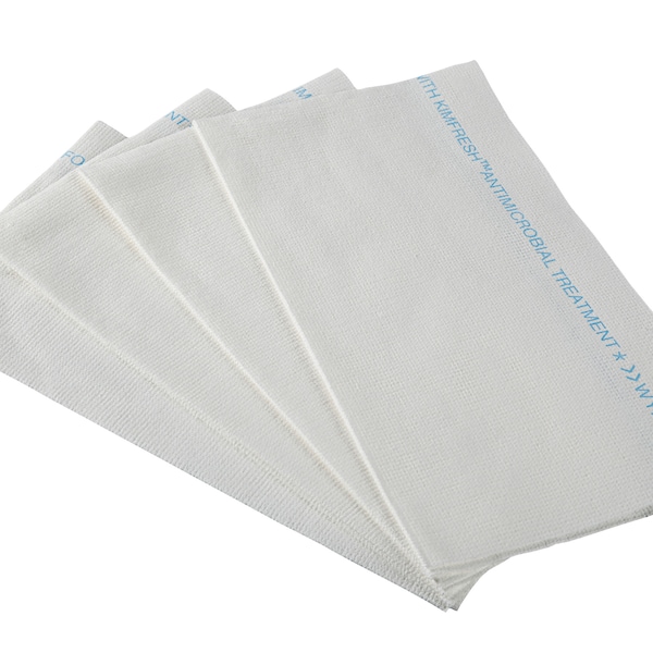 Kimberly-Clark Professional WypAll Critical Clean Ultra Duty Foodservice Cloths (06280) Anti-Microbial Treatment, White, 1 Box - 06280