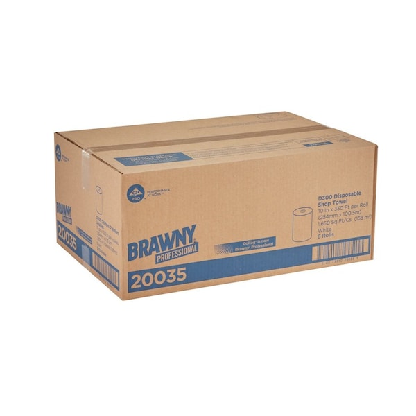 Georgia-Pacific Disposable Wipes DRC 10" x 330 ft., White - 20035
