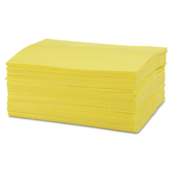 Chix Masslinn Dust Cloths, 1-Ply, 16 x 24, Unscented, Yellow, PK400 - 213