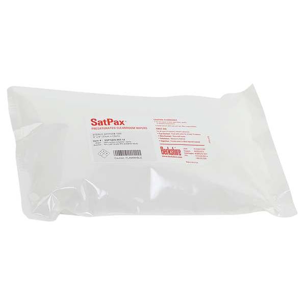 Berkshire Knitted Polyester Sterile Cleaning Wipes 9" x 9" - SSP1200.003.12
