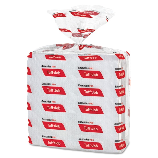 Cascades Pro Tuff-Job S300 Airlaid Wipers, 12 x 13, White, 50 Wipers, PK16 - W300