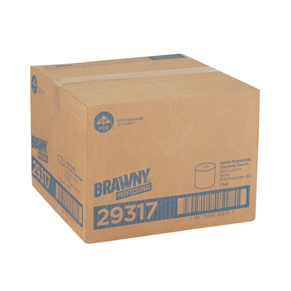 Georgia-Pacific Disposable Wipes, 9-36/64" x 6-3/4", 1776 Sheets/ Pack - 29317