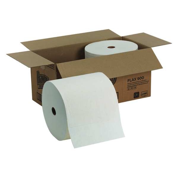 Georgia-Pacific Disposable Wipes Flax Fiber 10.6" x 6.7", White, 690 Sheets/PK 2PK - 29602