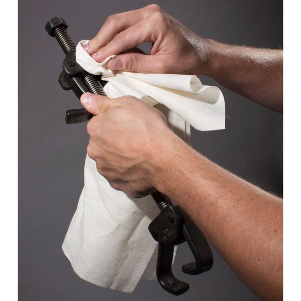Georgia-Pacific Disposable Wipes Flax Fiber 10.6" x 6.7", White, 690 Sheets/PK 2PK - 29602