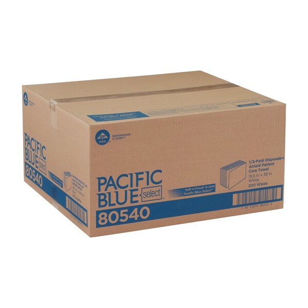 Georgia-Pacific Disposable Towels Airlaid 19-1/2" x 39", White - 80540