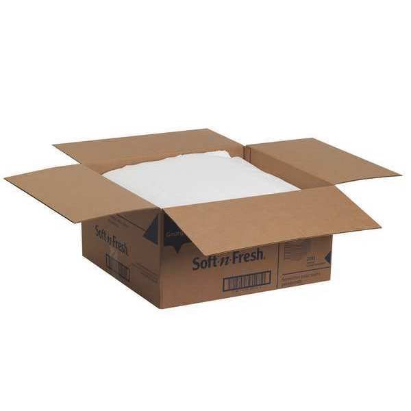Georgia-Pacific Disposable Towels Airlaid 19-1/2" x 39", White - 80540