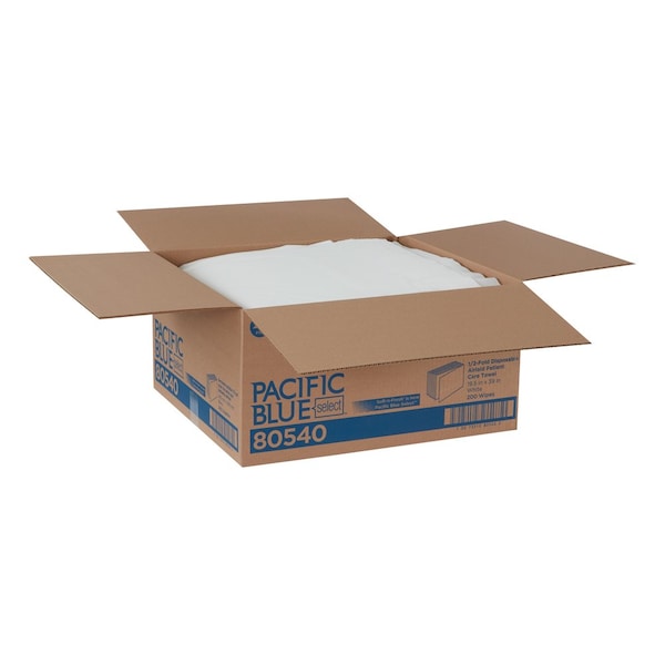 Georgia-Pacific Disposable Towels Airlaid 19-1/2" x 39", White - 80540
