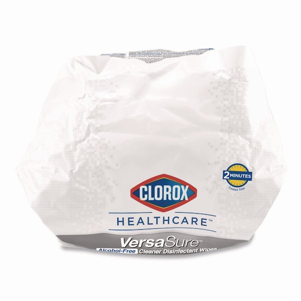 Clorox Cleaner Disinfectant Wipes, 1-Ply, 12" x 12", White, 110/Pouch, PK2 - 31761