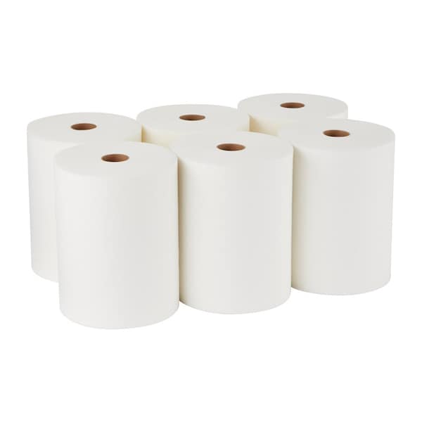 Georgia-Pacific Shop Towel Roll Airlaid 10" x 220 ft., White, 6PK - 29516
