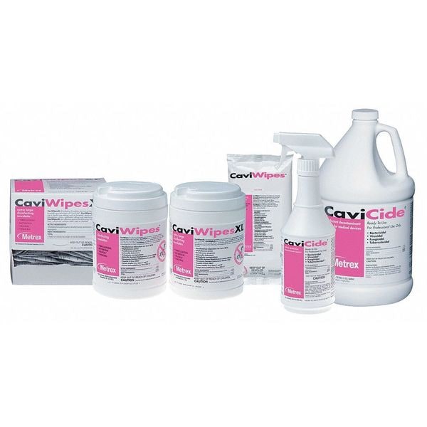 Metrex Disinfecting Wipes, 7 x 9", 45 Wipes - 13-1224