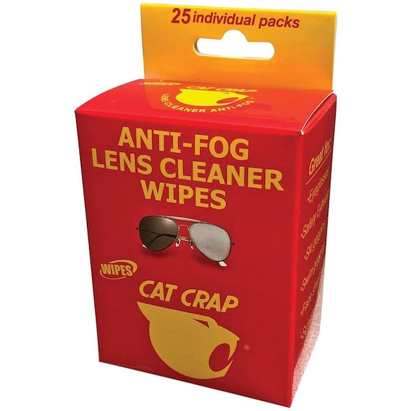 Protectionpro Cat Crap Anti-Fog Wipes - 25 Count - PR3581713