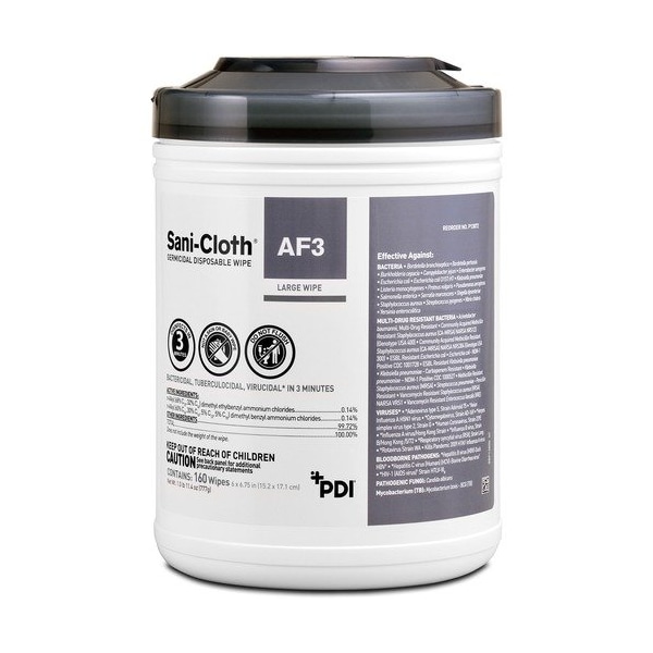 Pdi Hc Surface Wipes, Germicidal, 6inx6-3/4in, WE, 12PK - PDIP13872CT