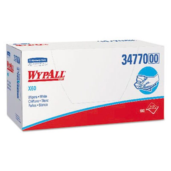 Homecare Products Quarterfold Wipers - White - 11 x 23 in., 900PK - HO3496636