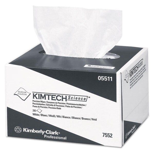 Homecare Products KCC  Precision Tissue Wipers - White - 4 x 8 in. - HO3489564