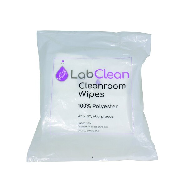 United Scientific Cleanroom Wipes, 55 percent cell, PK10 - PWIPE4X4