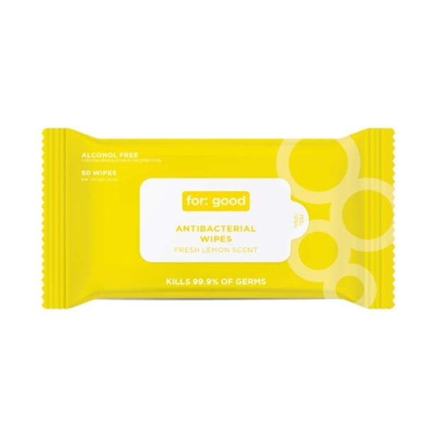 Light House Beauty Lemon hygienic Wipes - 50 Piece - LI3308466