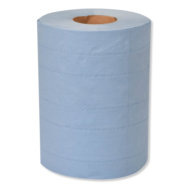 Tork Tork Paper Wiper Centerfeed Blue M2, High Absorbency, 4 x 190 Feet, 132451A - 132451A