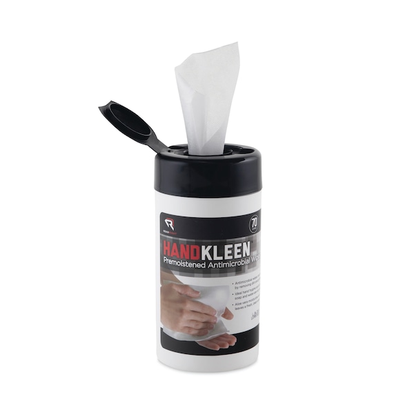 Read Right HandKleen Premoistened Wipes, Cloth, 5 1 - RR1460