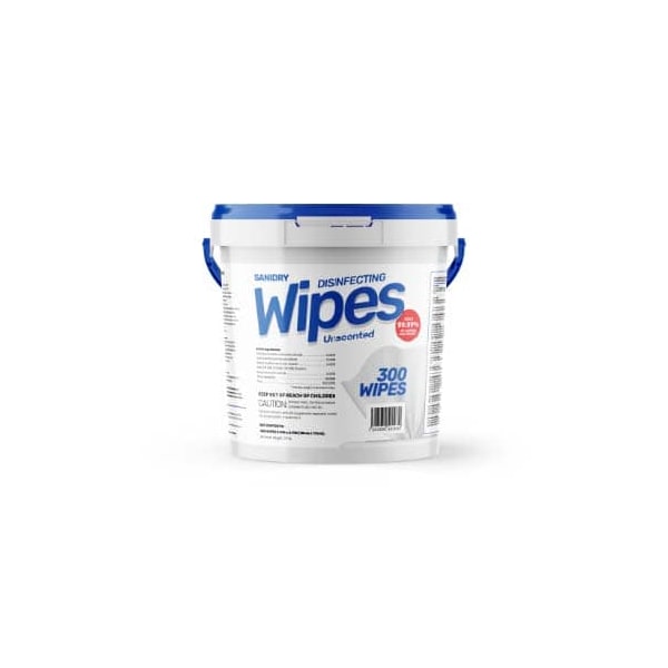 Rosmar Sanidry Disinfectant Wipes - Case of 4 - COV012059