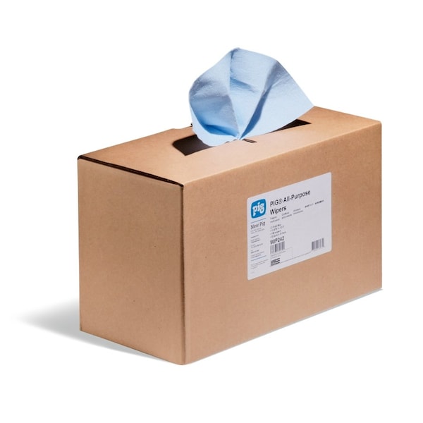 Pig PIG PR40 All-Purpose Wipers 150 wipers/box 12.5" L x 11.875" W, 150PK - WIP242