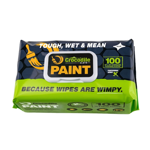 Crocodile Cloth Crocodile Cloth Paint, Huge Cloths, PK100 - 6920