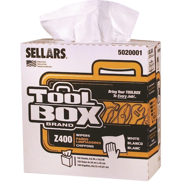 Sellars Sellars ToolBox Z400 Wipers and Towels - 58202